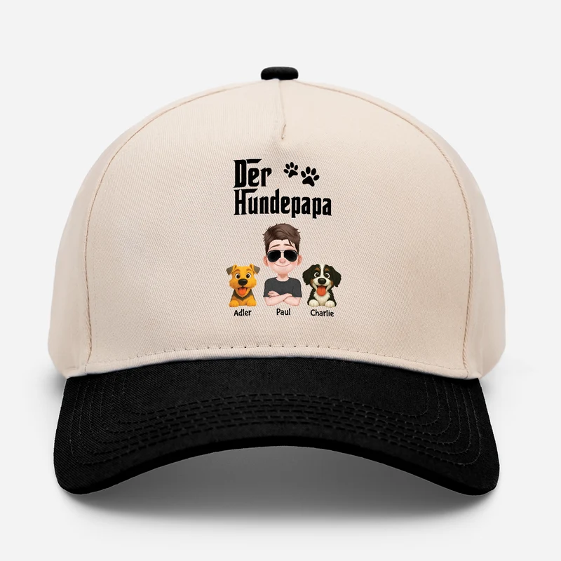 Der Hundepate - Personalisiertes Hund Geschenk | Baseball Cap