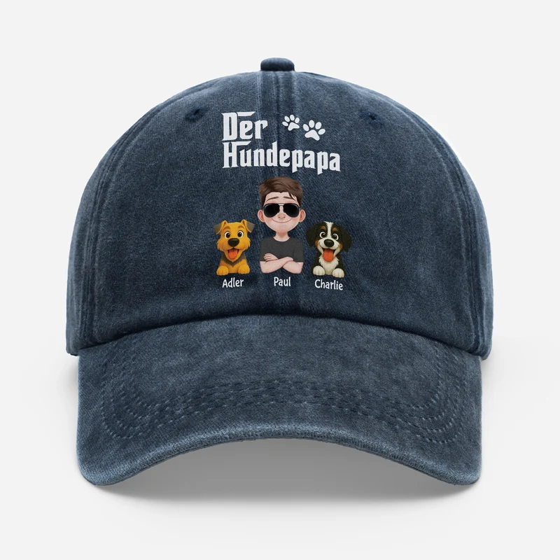 Der Hundepate - Personalisiertes Hunde Geschenk | Washed Cap