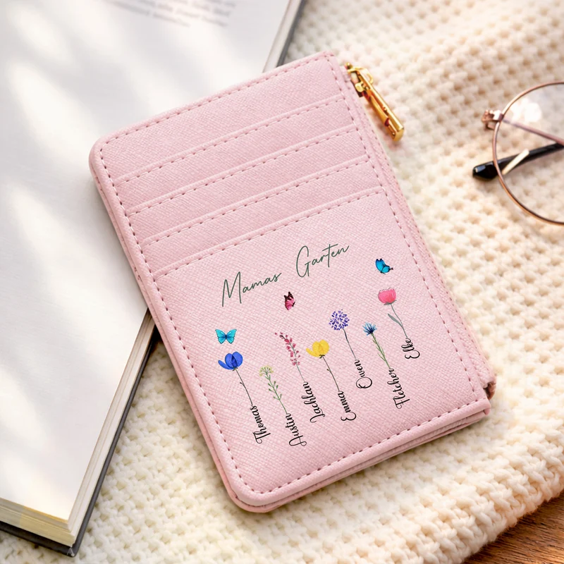 Mamas Garten - Personalisiertes Geschenk | Kartenetui Base Light Mama Oma