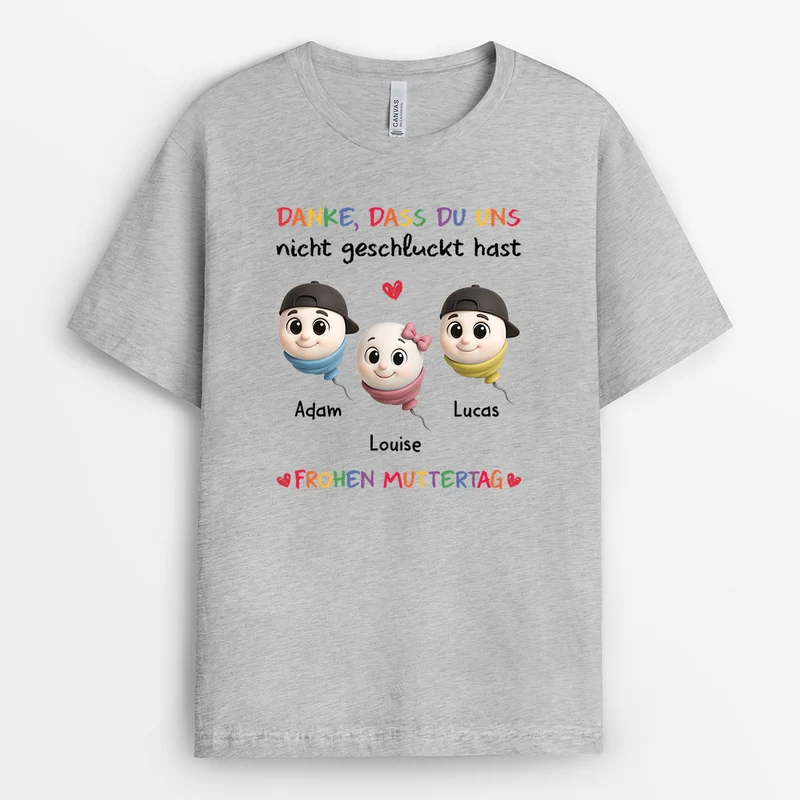 Frohen Vatertag Muttertag Buntstifte - Personalisiertes Geschenk | Mama Papa Shirt Lustig