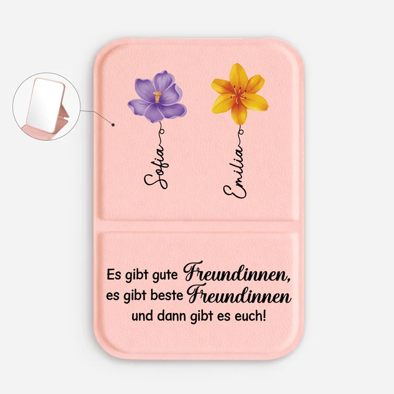 Danke Dass Es Dich Gibt Beste Freundin - Personalisierte Geschenke Beste Freundin | Taschenspiegel