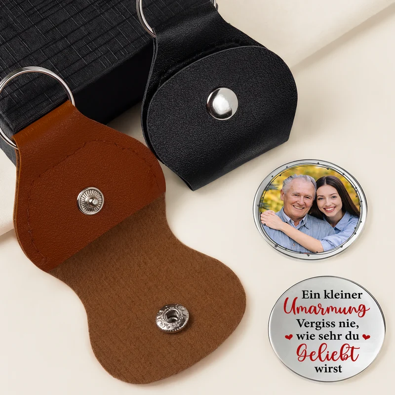 Ein Kleiner Pocket Hug - Personalisierte Geschenke Foto | Pocket Hug Schlüsselanhänger Männer & Frauen