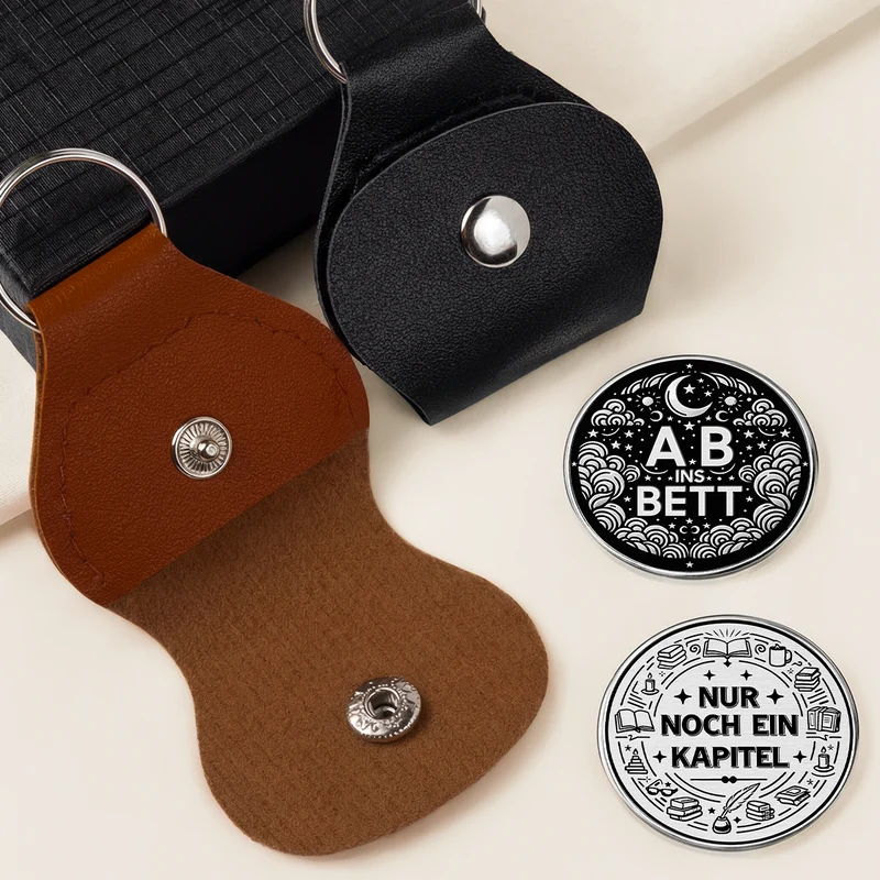 Entscheidungsmünze - Personalisiertes Geschenk | Pocket Hug Schlüsselanhänger