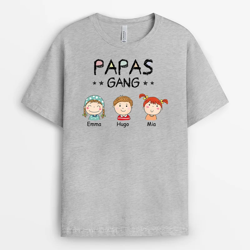 Omas Gang - Personalisierte Geschenke Oma | Oma T Shirt Chibi