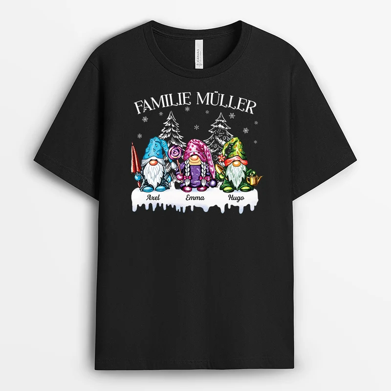 Gnome Family - Personalisierte Geschenke Familie | Shirts
