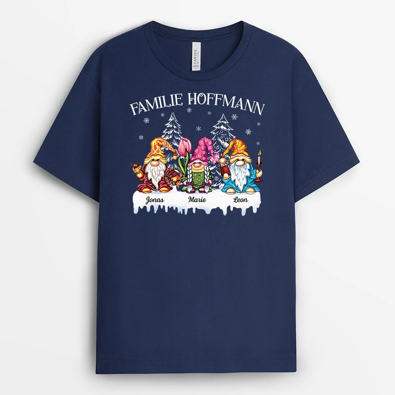 Gnome Family - Personalisierte Geschenke Familie | Shirts