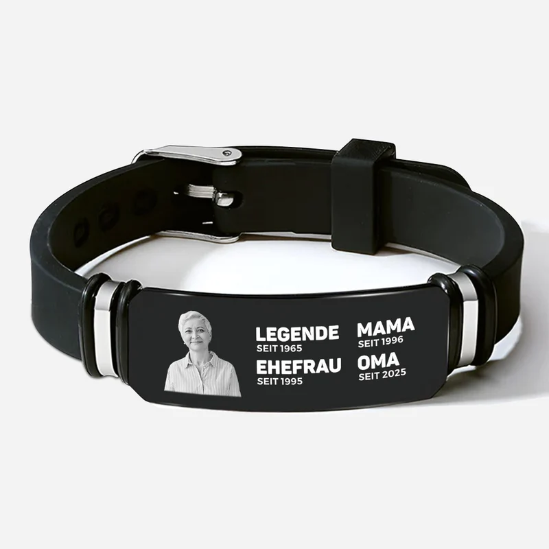 Die Legende - Personalisiertes Geschenk | Opa/Papa Armband
