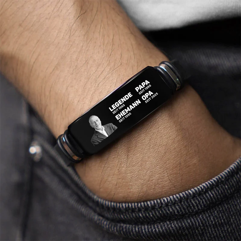 Die Legende - Personalisiertes Geschenk | Opa/Papa Armband