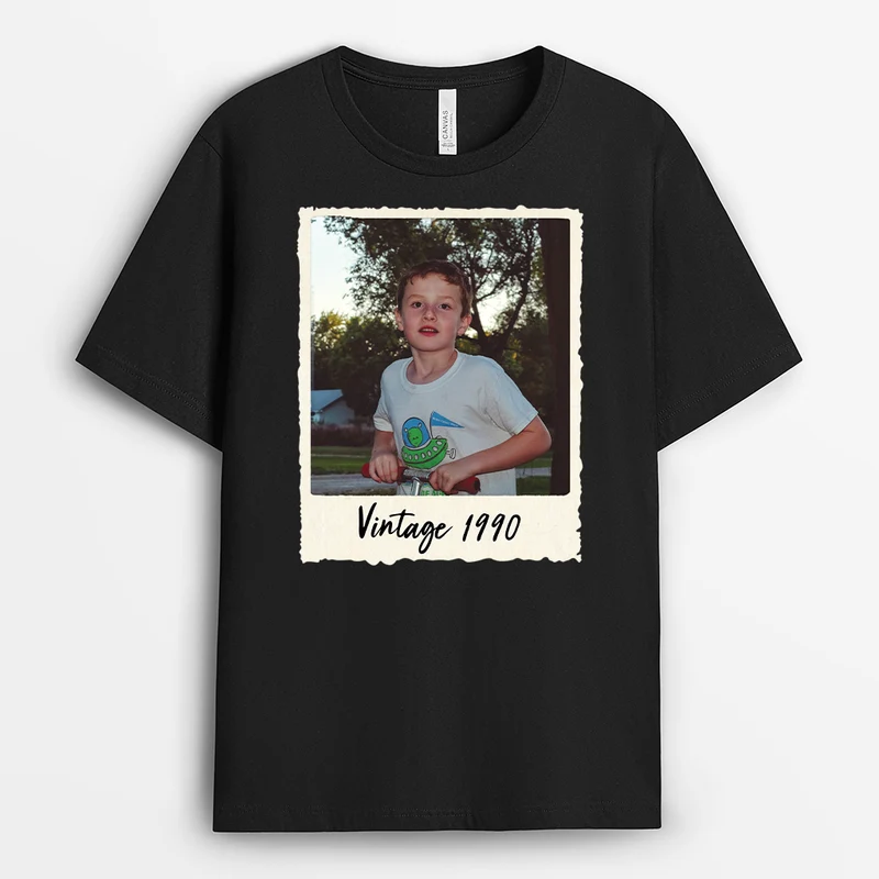Vintage - Personalisierte Geschenke Foto | T Shirts Damen & Männer