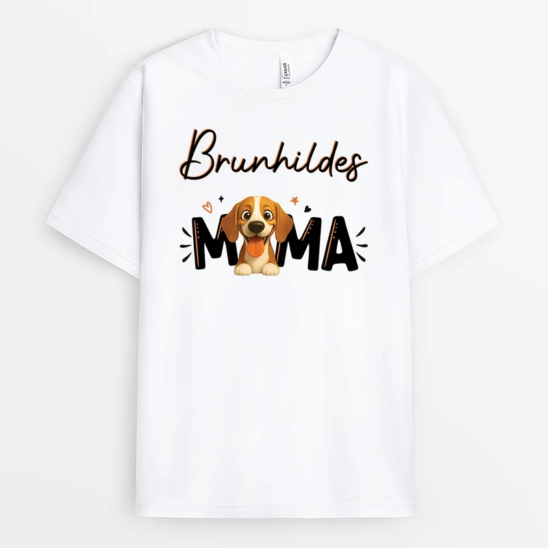 Hundepapa/Hundemama - Personalisierte Geschenke Für Hundebesitzer | T Shirt