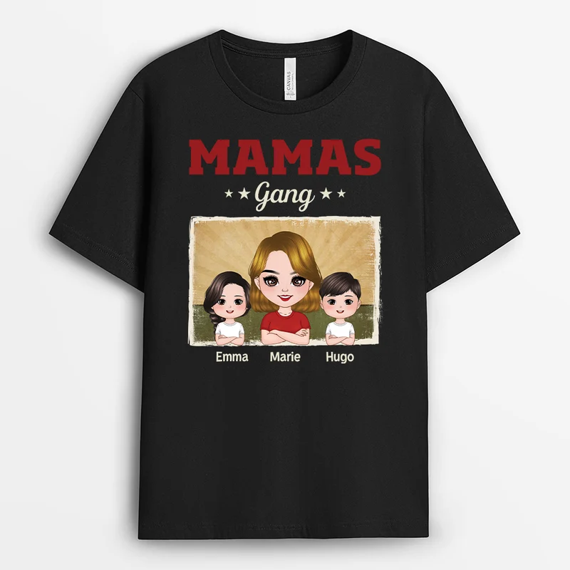 Papas/Opas Bande - Personalisiertes Geschenk | T-shirt für Herren im Retro Stil