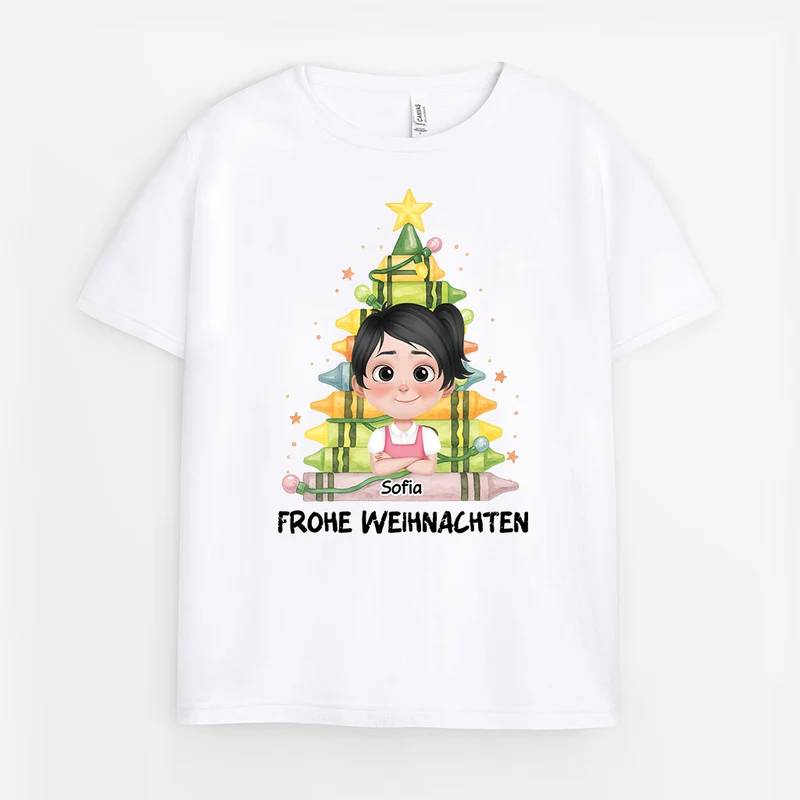 Weihnachten Ich Komme - Personalisierte Weihnachtsgeschenke | Kinder Shirt