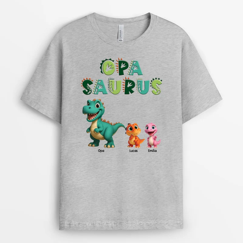 Mamasaurus Omasaurus - Personalisiertes Geschenk | T Shirts Damen