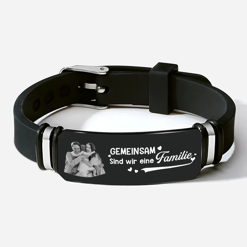 Familie - Personalisiertes Geschenk | Armband Mit Foto für die Familie