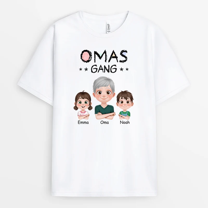 Omas Gang Buntstifte - Personalisierte Geschenke Oma Und Opa | T Shirt