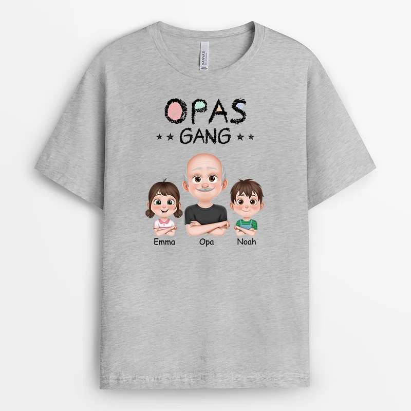 Omas Gang Buntstifte - Personalisierte Geschenke Oma Und Opa | T Shirt