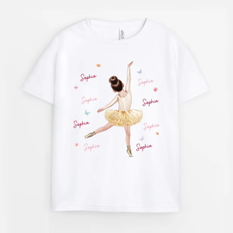 Ballet - Personalisierte Geschenke Kinder | T-Shirts