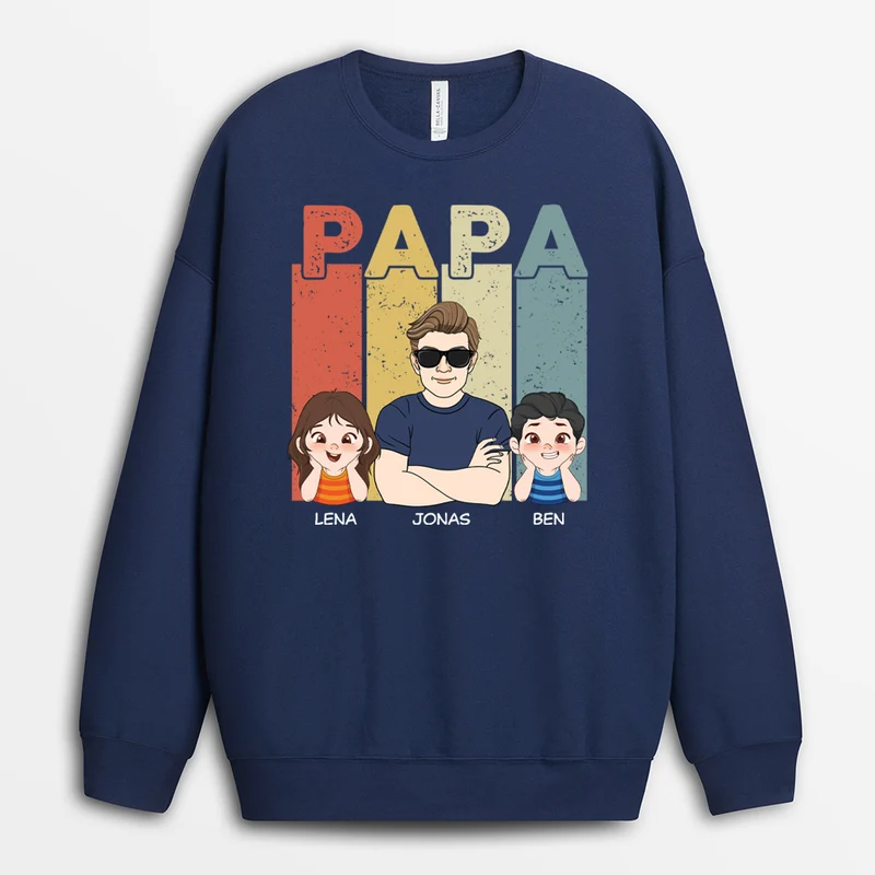 Opa/Papa - Personalisiertes Geschenk | Pullover für Herren