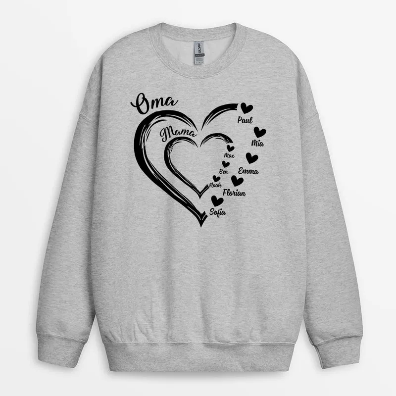 Oma/Mama - Personalisiertes Geschenk | Pullover für Frauen