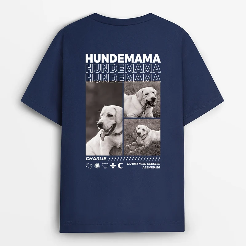 Du Bist Mein Liebstes Abenteuer - Personalisiertes Geschenk | Hundemama T-shirts mit Foto