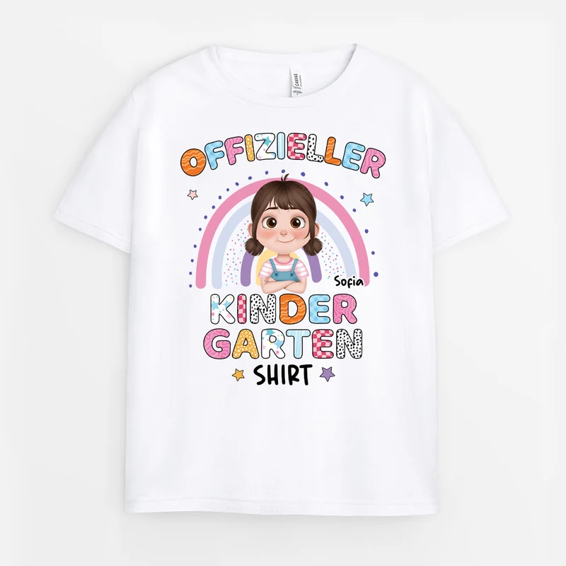Schulbeginn - Personalisiertes Geschenk | T Shirt Einschulung Kinder