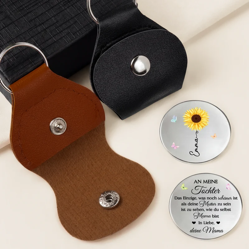 Das Einzige Was Besser Ist Dich Als Mama Zu Haben - Personalisierte Geschenke Tochter | Pocket Hug Schlüsselanhänger