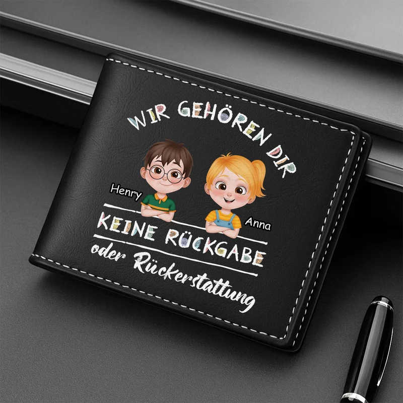 Keine Rückgabe Oder Rückerstattung - Personalisierte Geschenke Herren | Portemonnaie Lustig