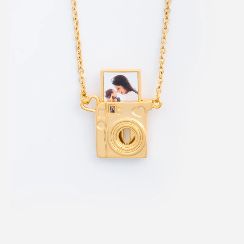 Kamerafoto - Personalisierte Geschenke Foto | Kette Für Frauen Und Männer