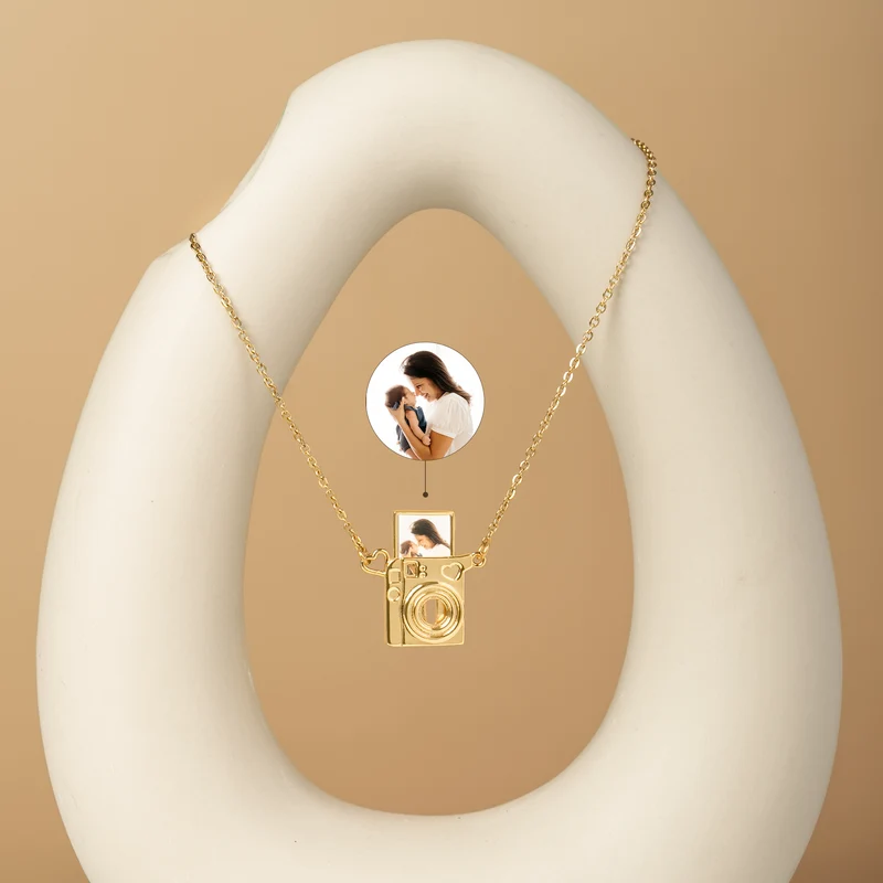 Kamerafoto - Personalisierte Geschenke Foto | Kette Für Frauen Und Männer