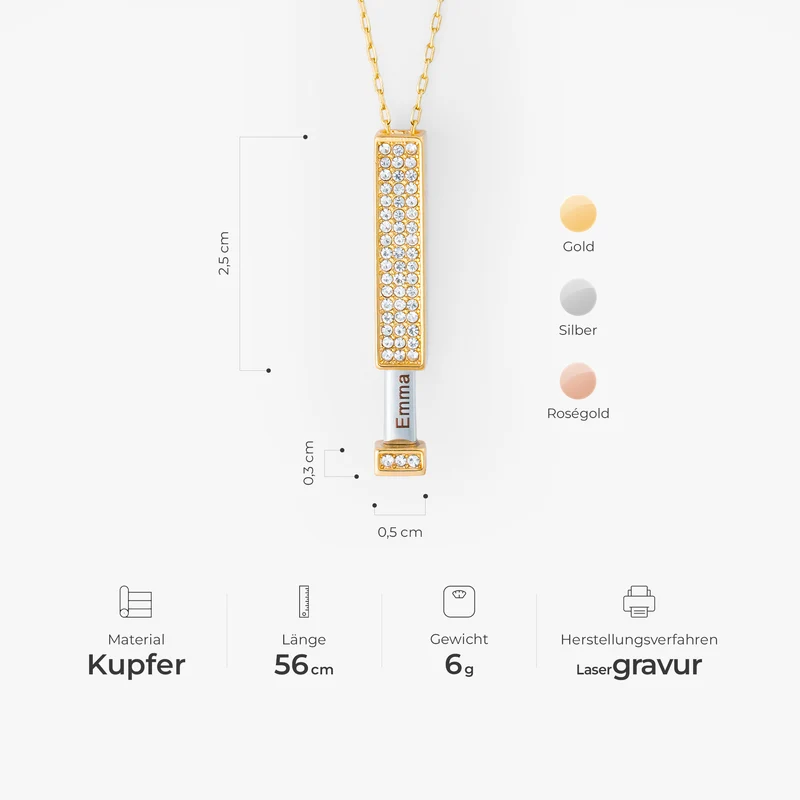 Geheime Nachrichten - Personalisierte Geschenke Für Frauen Und Männer | Kette