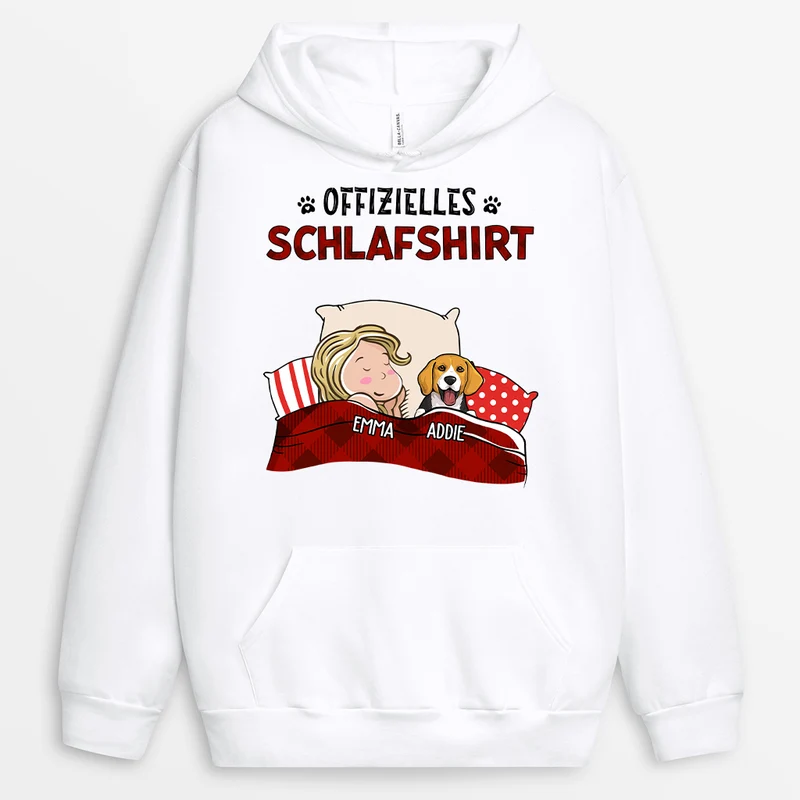 Das Ist Mein Pfötjama Shirt - Personalisierte Geschenke Für Hundebesitzer | Hoodie