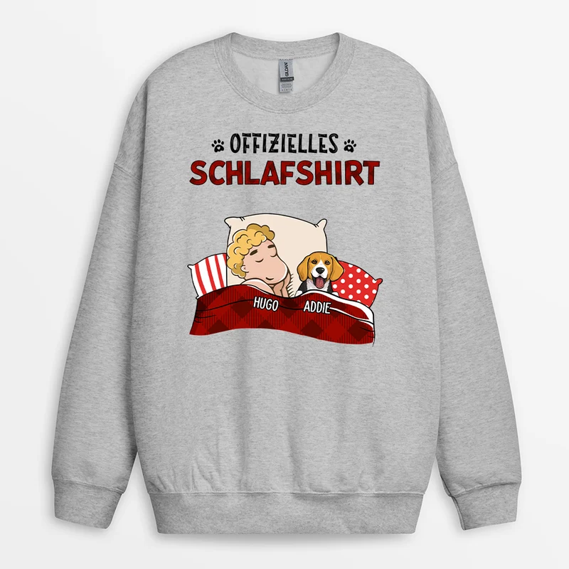 Das Ist Mein Pfötjama Shirt - Personalisierte Geschenke Für Hundebesitzer | Pullover