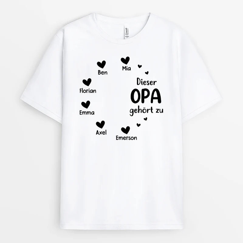 Diese Mama/Oma Gehört Zu - Personalisiertes Geschenk | T-shirt für Omas und Mamas