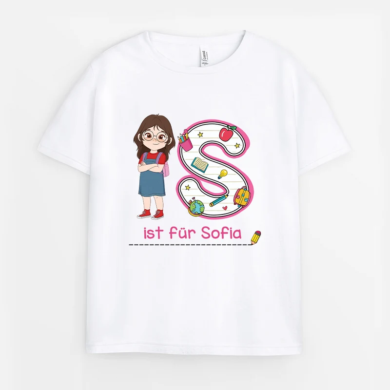 Kindernamen - Personalisiertes Geschenk | T-Shirt für Kinder