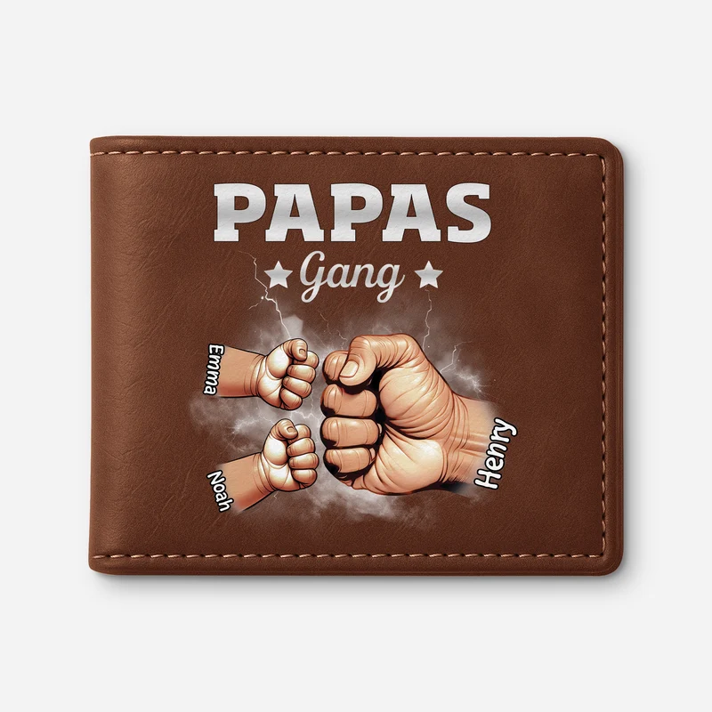 Papas Gang - Personalisierte Geschenke Herren | Portemonnaie