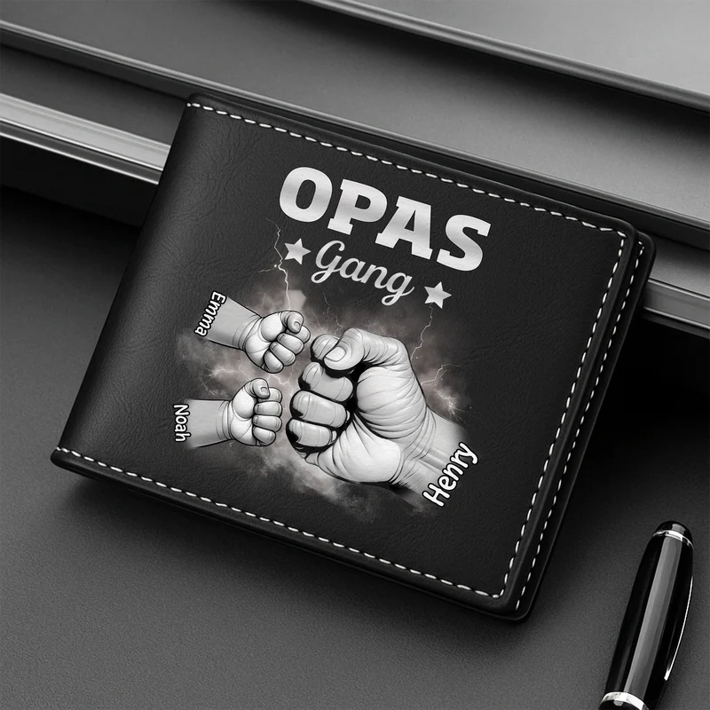 Papas Gang - Personalisierte Geschenke Herren | Portemonnaie