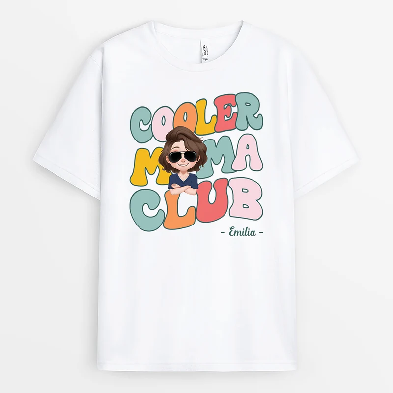 Cooler Väter-Club - Personalisiertes Geschenk | T Shirt Papa