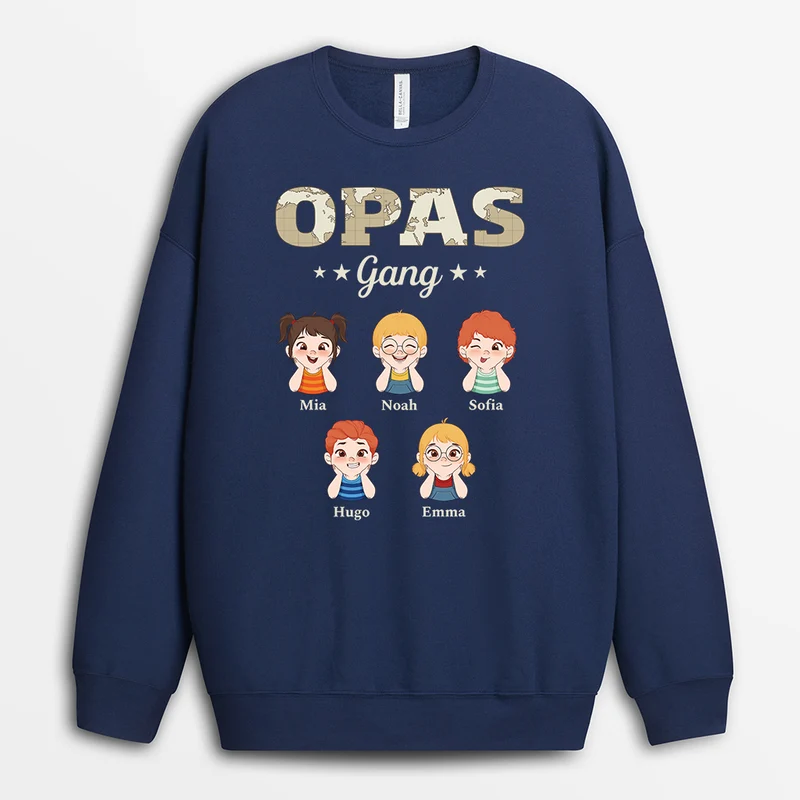 Papas/Opas Bande - Personalisiertes Geschenk | Pullover für Opas/Papas