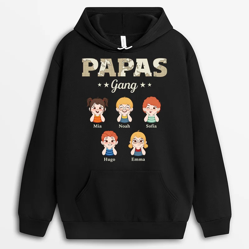 Papas/Opas Bande - Personalisiertes Geschenk | Hoodie für Opas/Papas