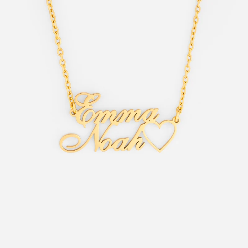Namenskette - Personalisierte Paar Geschenke | Halskette Damen & Männer