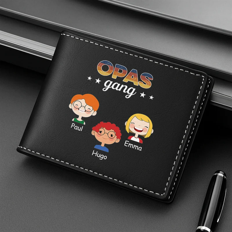 Papas Gang Kinder - Personalisierte Geschenke Herren | Portemonnaie