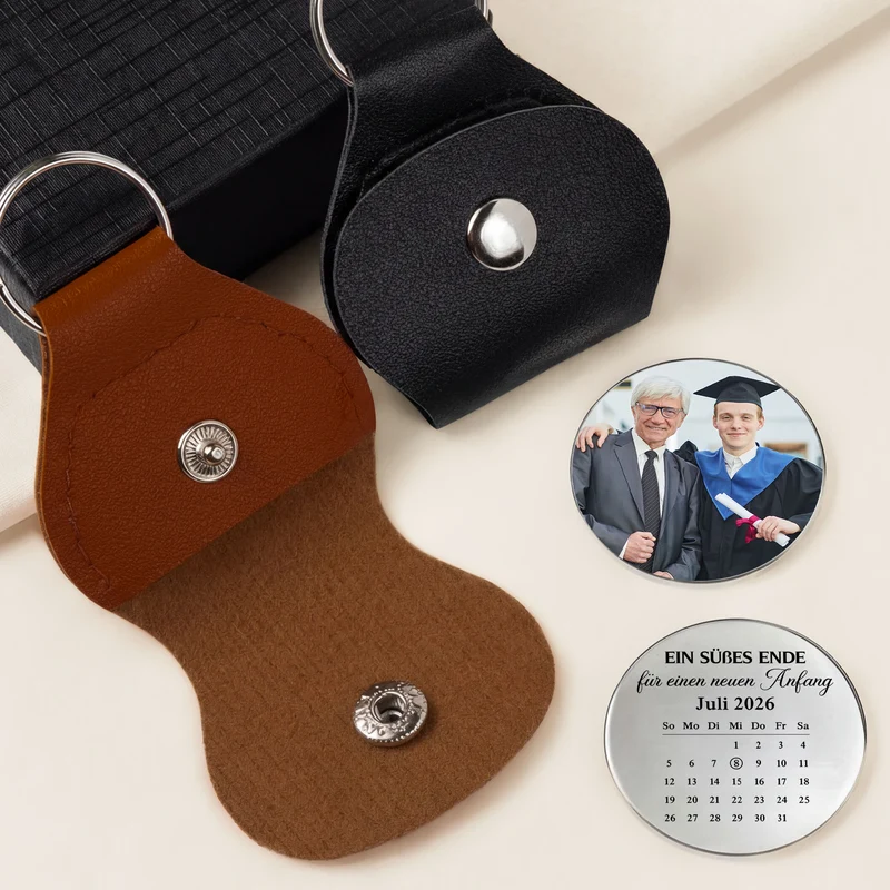 Ein Süßes Ende Für Einen Neuen Anfang - Personalisierte Geschenke Abschluss | Pocket Hug Schlüsselanhänger