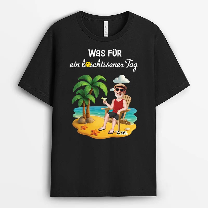 Was Für Ein Beschissener Tag - Personalisiertes Geschenk | T shirts Herren lustig