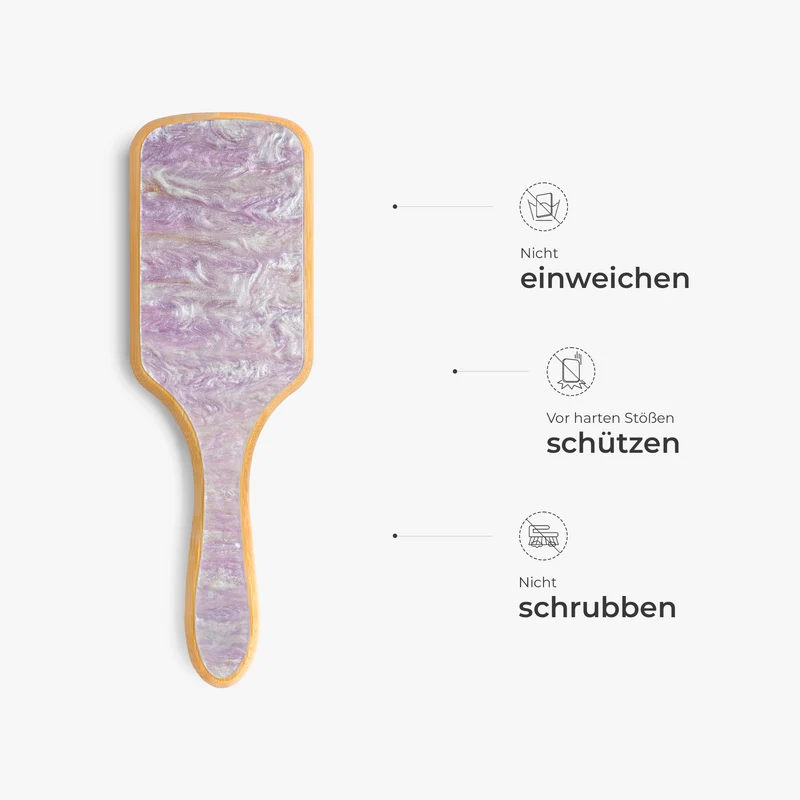 Name - Personalisiertes Geschenk | Haarbürste Mit Strass