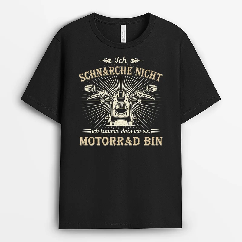 Ich Schnarche Nicht Ich Träume Dass Ich Bin - Personalisiertes Geschenk | T-shirt für Opas/Papas