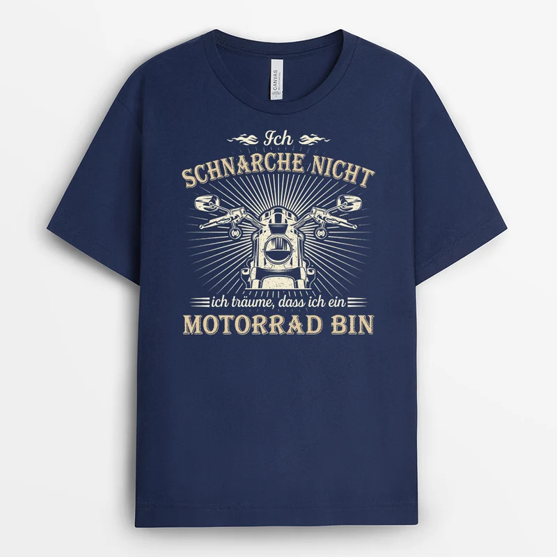 Ich Schnarche Nicht Ich Träume Dass Ich Bin - Personalisiertes Geschenk | T-shirt für Opas/Papas
