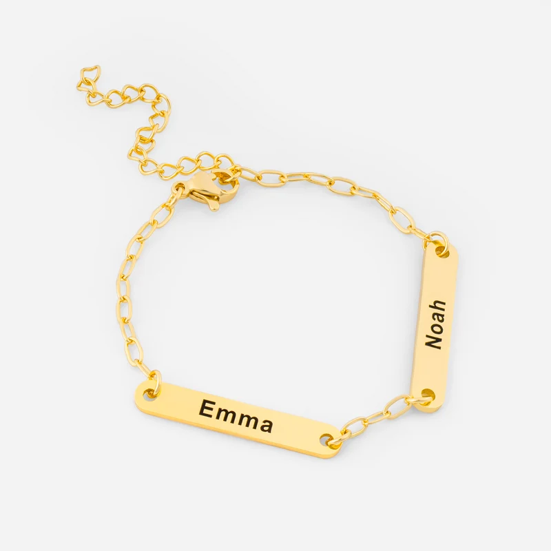 Namensschilder - Personalisiertes Geschenk | Armband Damen & Männer