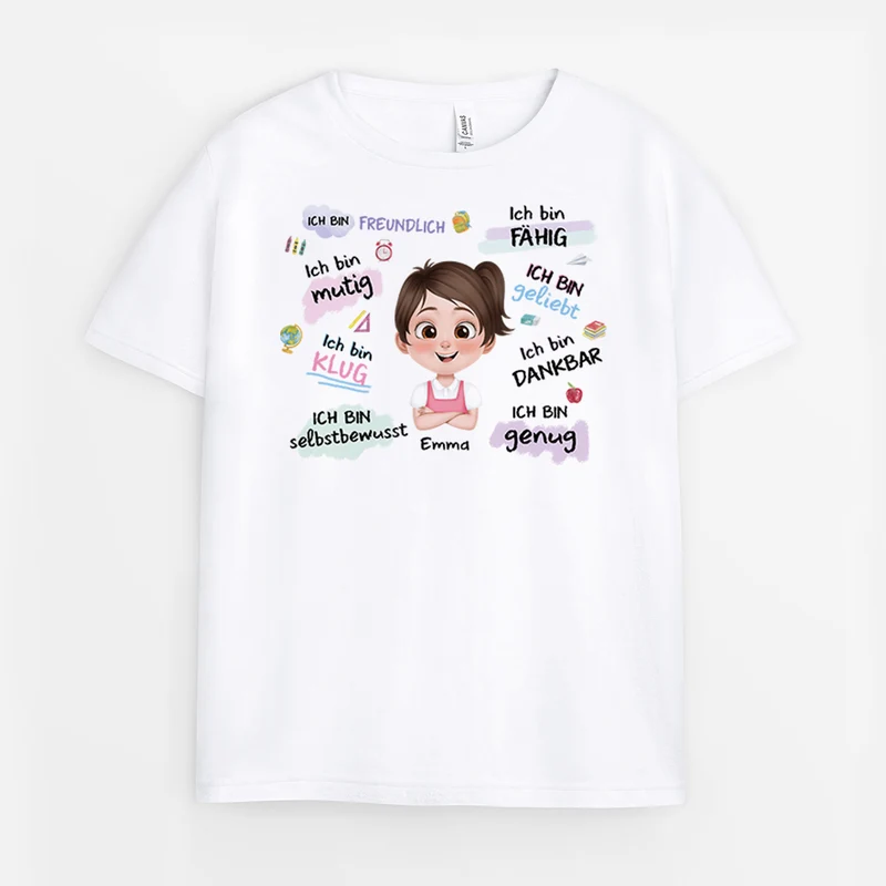 Ich Bin - Personalisiertes Geschenk | T Shirts Kinder