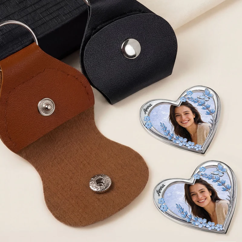 Schicksal Blumen - Personalisierte Geschenke Für Frauen | Herz Pocket Hug Schlüsselanhänger