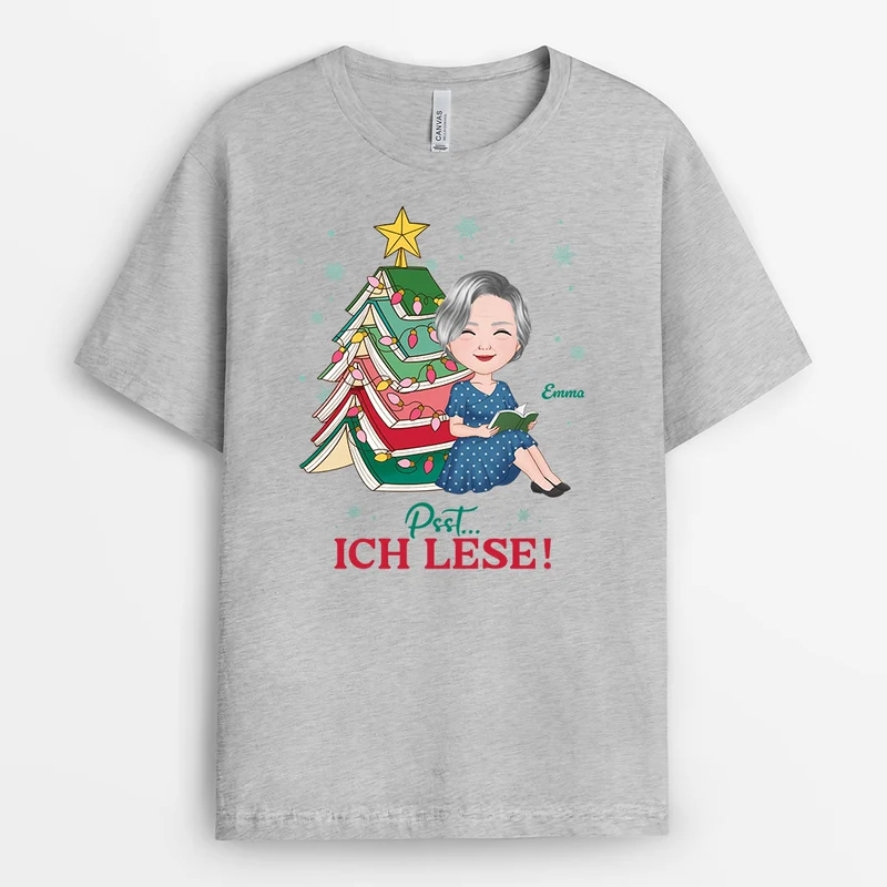 Zu Weihnachten Total Ausgebucht - Personalisierte Geschenke Für Leseratten Männer & Frauen | T Shirts